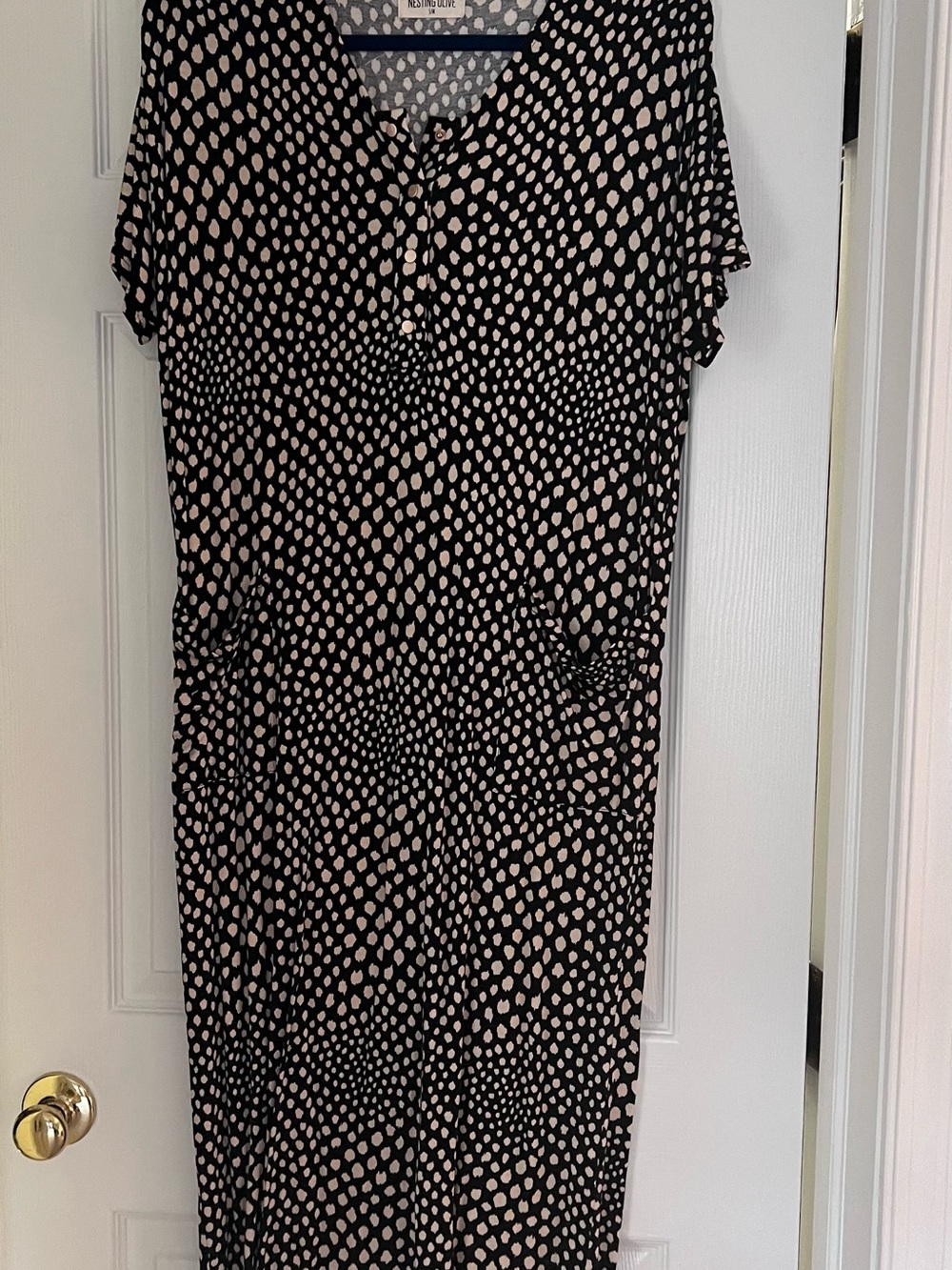 Nesting Olive Safari House Dress